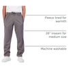 image:image3 Pack Boys Tricot Sweatpants Open Bottom Kids Teen Athletic Pants PocketsSet 11