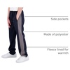 image:image3 Pack Boys Tricot Sweatpants Open Bottom Kids Teen Athletic Pants PocketsSet 6