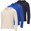 image:image3 Pack Boys Sun Hoodie Rash Guard Swim Shirts Long Sleeve UPF Hooded KidsSet 2