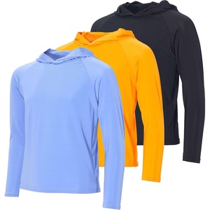 image:image3 Pack Boys Sun Hoodie Rash Guard Swim Shirts Long Sleeve UPF Hooded KidsSet 3