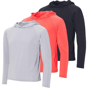 image:image3 Pack Boys Sun Hoodie Rash Guard Swim Shirts Long Sleeve UPF Hooded KidsSet 4