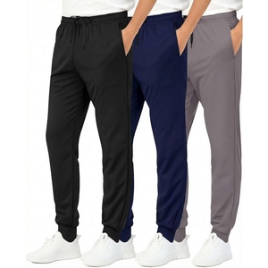 image:image3 Pack Boys Tricot Joggers Athletic Sweatpants Pants Sports Kids PocketsSet 4