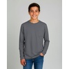 image:image4 Pack Boys Cotton Long Sleeve Shirts Crew Neck Tees Pocket Kids Teens TeeSet 3