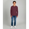 image:image4 Pack Boys Cotton Long Sleeve Shirts Crew Neck Tees Pocket Kids Teens TeeSet 4