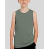 image:image5 Pack Boys Athletic Tank Tops Sleeveless Undershirts Youth Teen MuscleSet 6
