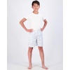 image:imageReal Essentials 3Pack Boys Swim Board Shorts Trunks with Drawstring Beach UPF Swimwear Surf Swimming Short for BoysSet 5