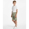 image:imageReal Essentials 4 Pack Boys Fleece Lounge Shorts  Soft PullOn Gym School Sleep amp Active Sports Shorts for KidsSet 3