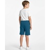 image:imageReal Essentials 4 Pack Boys Fleece Lounge Shorts  Soft PullOn Gym School Sleep amp Active Sports Shorts for KidsSet 4