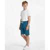 image:imageReal Essentials 4 Pack Boys Fleece Lounge Shorts  Soft PullOn Gym School Sleep amp Active Sports Shorts for KidsSet 4