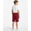 image:imageReal Essentials 4 Pack Boys Fleece Lounge Shorts  Soft PullOn Gym School Sleep amp Active Sports Shorts for KidsSet 5
