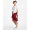image:imageReal Essentials 4 Pack Boys Fleece Lounge Shorts  Soft PullOn Gym School Sleep amp Active Sports Shorts for KidsSet 5