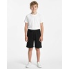 image:imageReal Essentials 4 Pack Boys Fleece Lounge Shorts  Soft PullOn Gym School Sleep amp Active Sports Shorts for KidsSet 6