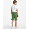 image:imageReal Essentials 4 Pack Boys Fleece Lounge Shorts  Soft PullOn Gym School Sleep amp Active Sports Shorts for KidsSet 8