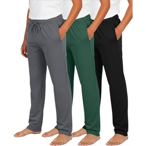 image:image3 Pack Boys Pajama Sweatpants Joggers Open Bottom Kids Teens PJs SweatsSet 6