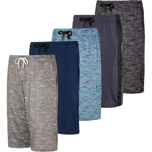 image:image5 Pack Boys Athletic Shorts Basketball Soccer Mesh Kids Teens Gym PocketsSet 1