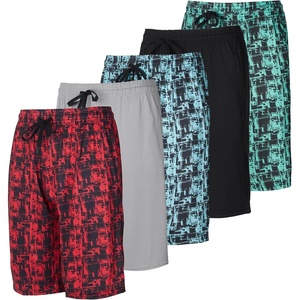 image:image5 Pack Boys Athletic Shorts Basketball Soccer Mesh Kids Teens Gym PocketsSet 8