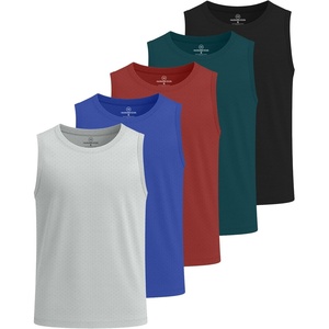 image:image5 Pack Boys Athletic Tank Tops Sleeveless Undershirts Youth Teen MuscleSet 3