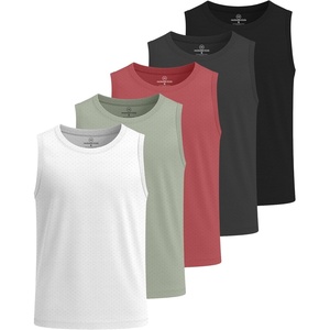 image:image5 Pack Boys Athletic Tank Tops Sleeveless Undershirts Youth Teen MuscleSet 5