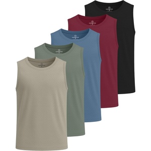 image:image5 Pack Boys Athletic Tank Tops Sleeveless Undershirts Youth Teen MuscleSet 6