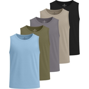 image:image5 Pack Boys Athletic Tank Tops Sleeveless Undershirts Youth Teen MuscleSet 7