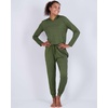 image:image2 Pack Womens Lounge Sets 2 Piece Hoodie Joggers Sweatsuit Matching OutfitHoodie Set 8