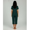 image:image2 Pack Womens Pajama Lounge Sets Capri Pants Short Sleeve Tops SleepwearSet 3