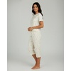 image:image2 Pack Womens Pajama Lounge Sets Capri Pants Short Sleeve Tops SleepwearSet 3