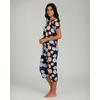 image:image2 Pack Womens Pajama Lounge Sets Capri Pants Short Sleeve Tops SleepwearSet 4