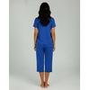 image:image2 Pack Womens Pajama Lounge Sets Capri Pants Short Sleeve Tops SleepwearSet 4