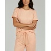image:image2 Pack Womens Pajama Lounge Sets Capri Pants Short Sleeve Tops SleepwearSet 5