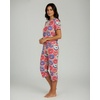 image:image2 Pack Womens Pajama Lounge Sets Capri Pants Short Sleeve Tops SleepwearSet 7