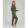 image:image2 Pack Womens Pajama Sets 2 Piece Button Down Long Sleeve Top Pants PJsLong Sleeve  Set 11