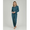 image:image2 Pack Womens Pajama Sets 2 Piece Button Down Long Sleeve Top Pants PJsLong Sleeve  Set 3