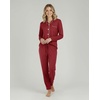 image:image2 Pack Womens Pajama Sets 2 Piece Button Down Long Sleeve Top Pants PJsLong Sleeve  Set 6