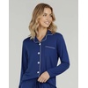image:image2 Pack Womens Pajama Sets 2 Piece Button Down Long Sleeve Top Pants PJsLong Sleeve  Set 7