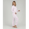 image:image2 Pack Womens Pajama Sets 2 Piece Button Down Long Sleeve Top Pants PJsLong Sleeve  Set 8