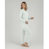 image:image2 Pack Womens Pajama Sets 2 Piece Button Down Long Sleeve Top Pants PJsLong Sleeve  Set 9