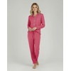 image:image2 Pack Womens Pajama Sets 2 Piece Button Down Long Sleeve Top Pants PJsLong Sleeve  Set 9