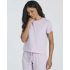 image:image2 Pack Womens Pajama Sets 2 Piece Cotton Crew Tee Capri Pants Sleepwear PJSet 1
