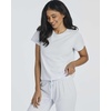 image:image2 Pack Womens Pajama Sets 2 Piece Cotton Crew Tee Capri Pants Sleepwear PJSet 2