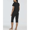 image:image2 Pack Womens Pajama Sets 2 Piece Cotton Crew Tee Capri Pants Sleepwear PJSet 5