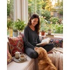 image:image2 Pack Womens Pajama Sets 2 Piece Cotton Long Sleeve Top Pants SleepwearSet 6