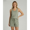 image:image2 Pack Womens Pajama Sets 2 Piece Tank Top Sleep Shorts Sleepwear LoungeSet 7