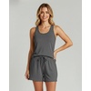 image:image2 Pack Womens Pajama Sets 2 Piece Tank Top Sleep Shorts Sleepwear LoungeSet 9