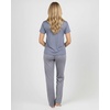 image:image2 Pack Womens Pajama Sets Short Sleeve Sleepwear Comfy Cute Loungewear PJSet F Gray  Navy
