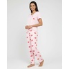 image:image2 Pack Womens Pajama Sets Short Sleeve Sleepwear Comfy Cute Loungewear PJSet J Gray  Pink