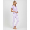 image:image2 Pack Womens Pajama Sets Short Sleeve Sleepwear Comfy Cute Loungewear PJSet L Purple  Blue