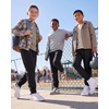 image:image3 Pack Boys Fleece Joggers Sweatpants Kids Youth Sweats Athletic Pants TeenSolid Black  Solid Black  Solid Black