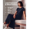 image:image3 Pack Womens Maxi Dresses Casual Short Sleeve TShirt Dress Long SlitSet 10
