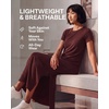 image:image3 Pack Womens Maxi Dresses Casual Short Sleeve TShirt Dress Long SlitSet 11